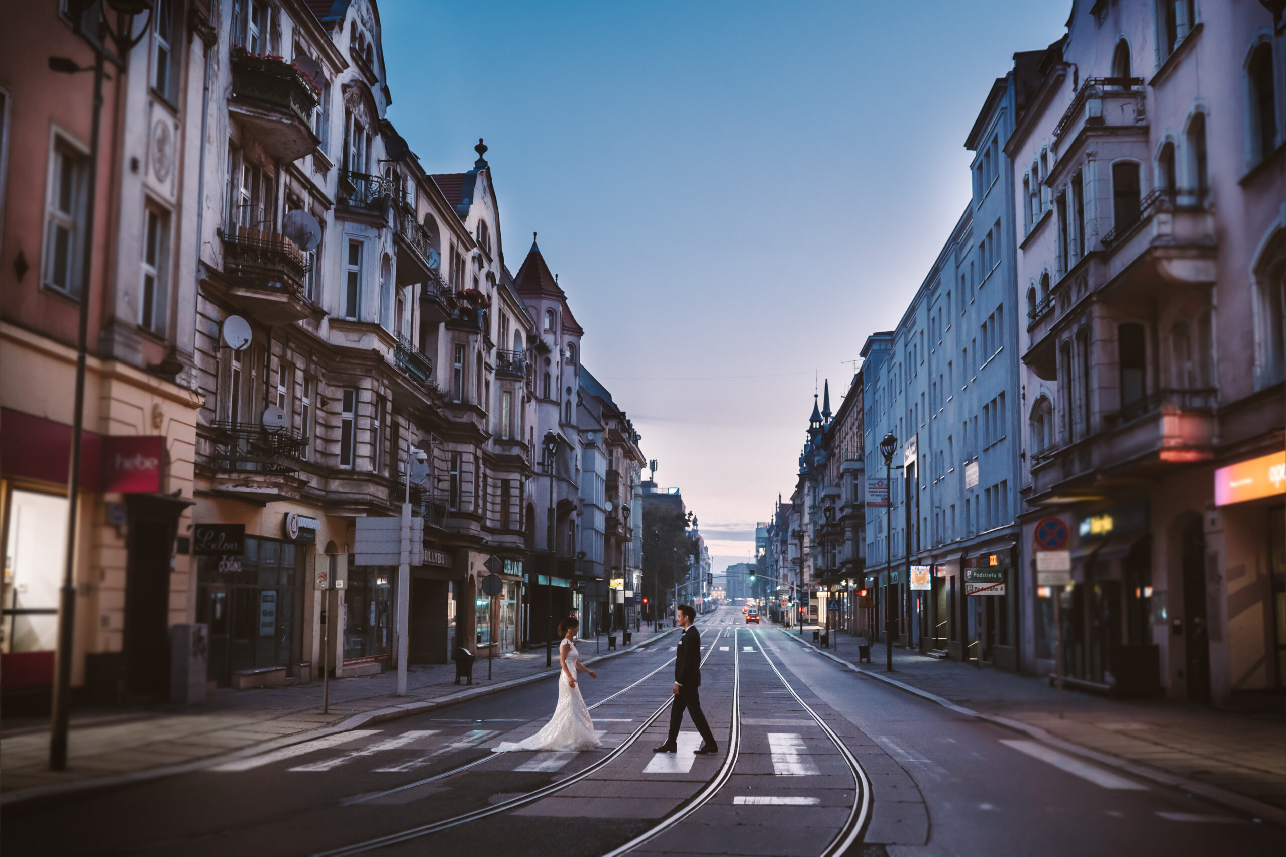 K & M – sesja slubna o wschodzie slonca