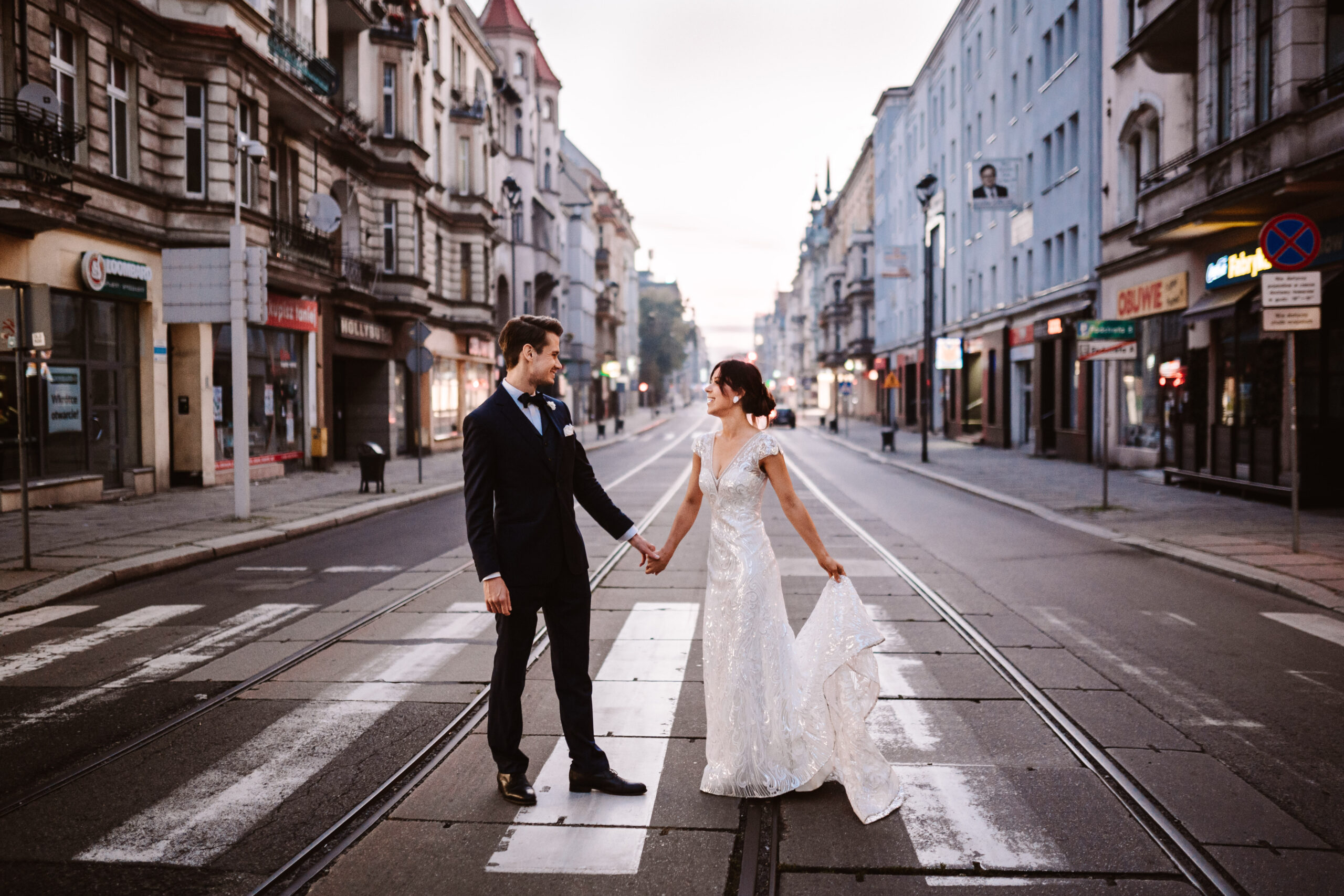 K & M – sesja slubna o wschodzie slonca